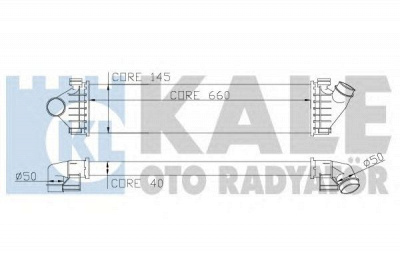 KALE OTO RADYATOR 347000 -  Интеркулер